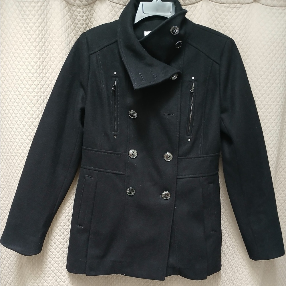Black coat, Kenneth Cole